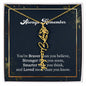 Flower Name Necklace - Always remember