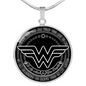 Mother Gifts - Thank You Mom Luxury Necklace - Awesomesons