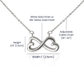 I Am The Dad Who Will Love and Protect Daughter - Infinity Hearts Necklace