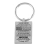 Custom Name (Your Husband, Your Man, Your Boyfriend...) Keychain - Awesomesons