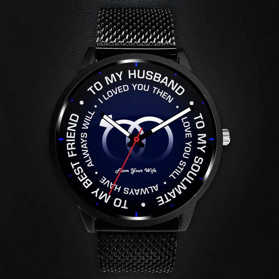 Custom Designs "To My Husband..." Watch - Awesomesons