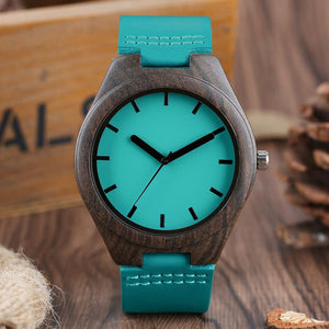 Ebony wood watch - Awesomesons