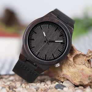 To My Fiancé Custom Wooden watch - Awesomesons