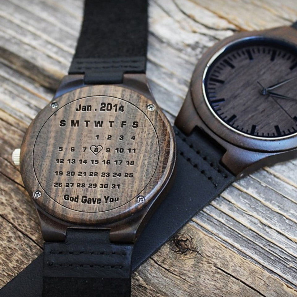 Custom Wooden watch - Awesomesons