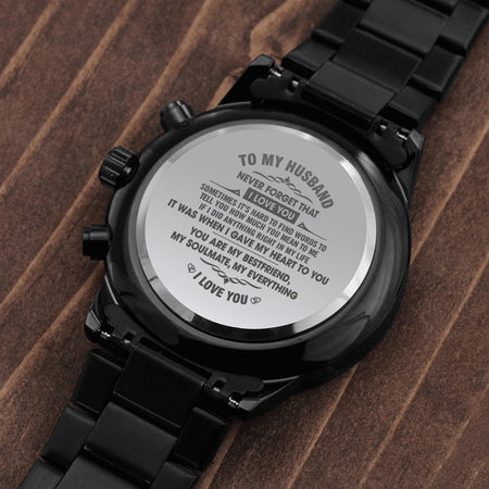 Customized Watch For Husband