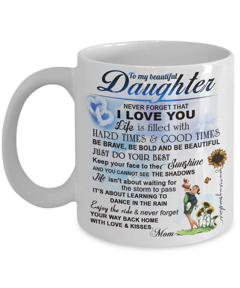 To My Beautiful Daughter Gift Mug - Awesomesons