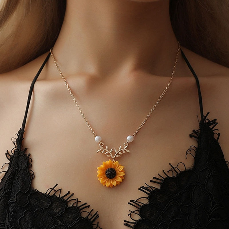 Sunflower Necklace - Awesomesons