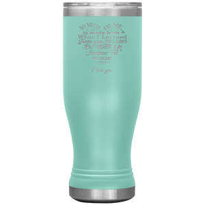 Mothers Gift Special Love Heart Boho 20oz Tumbler - Awesomesons